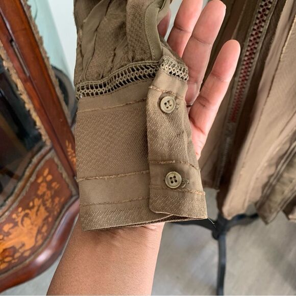 REISS GREEN MINI DRESS - Picture 14 of 15